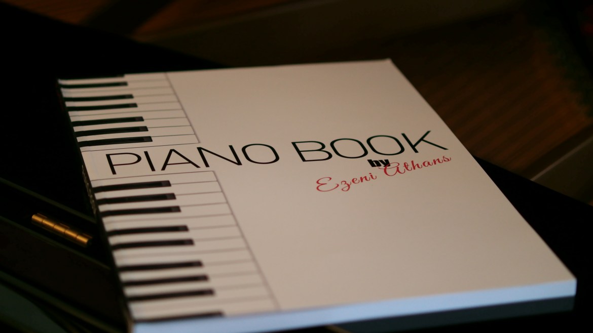 Piano Book arrives at the Ezenessence*Universe Store