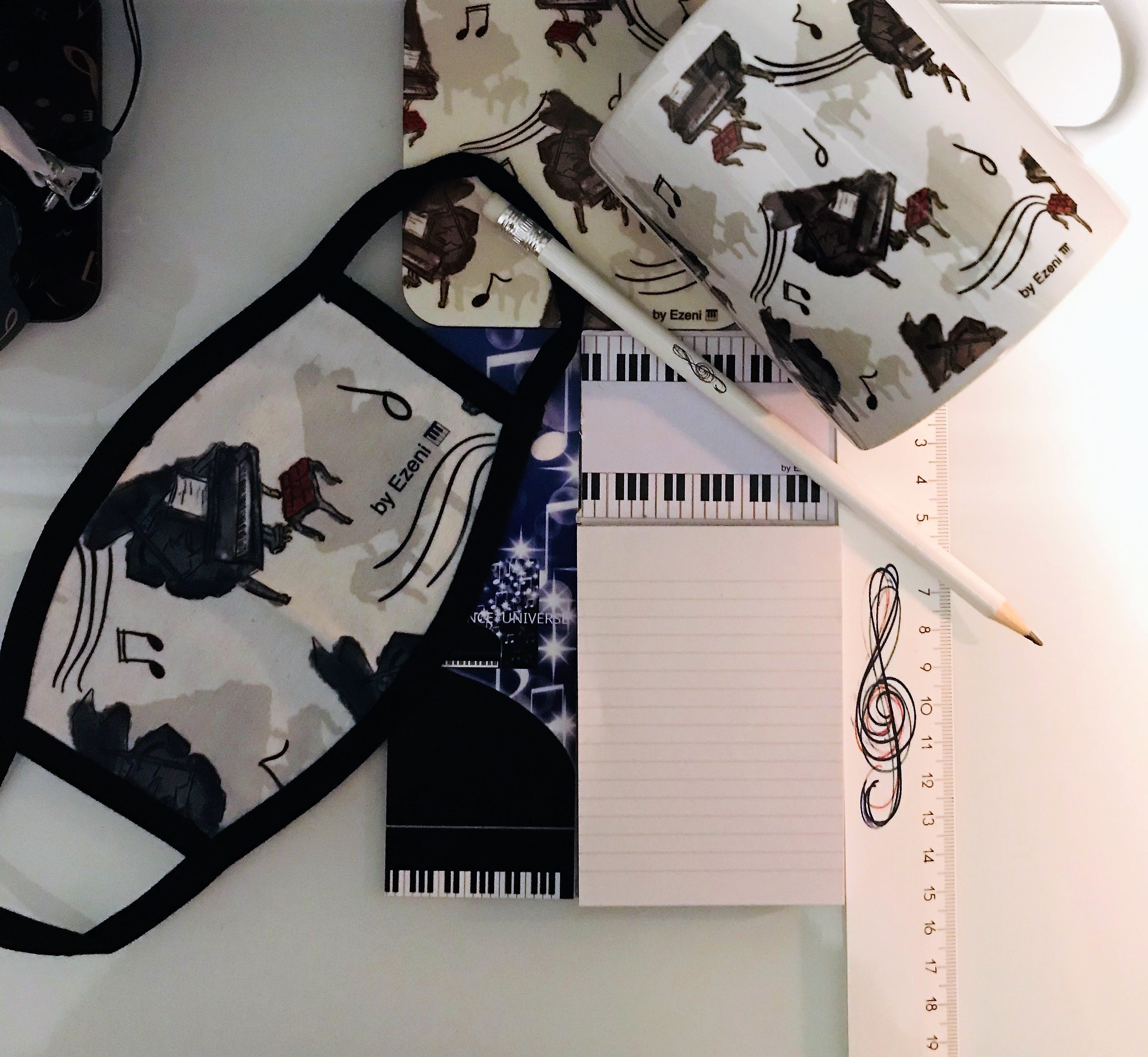 Stationery Set for the young boy musician*
